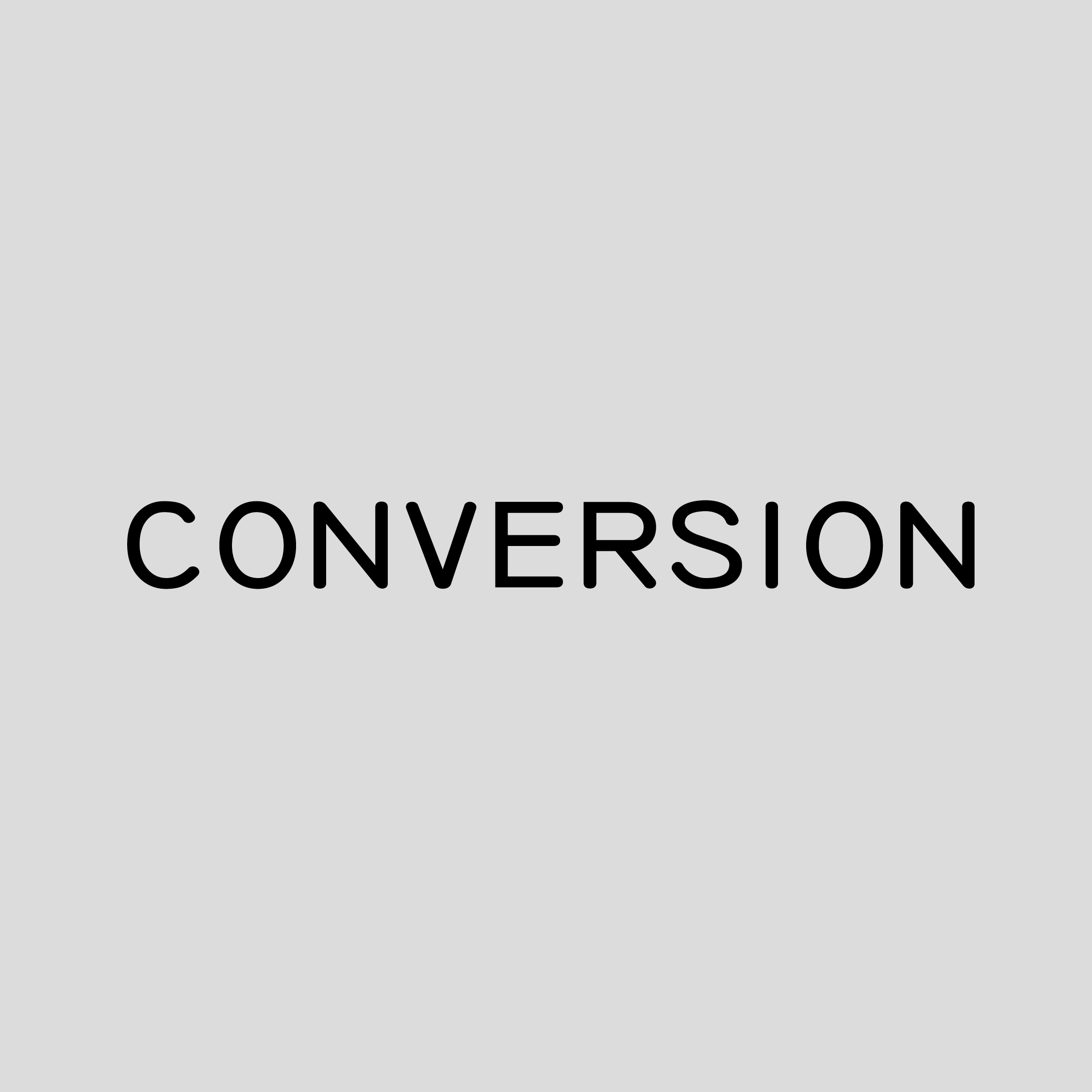 conversion